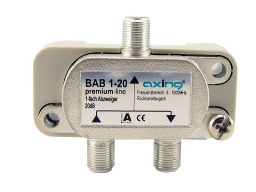 AXING BAB 1-20 odgałęźnik 20dB