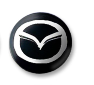 NAKLEJKA NA KLUCZYK I INNE EMBLEMAT MAZDA 14mm