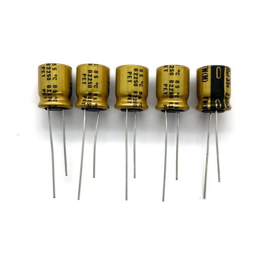 5 sztuk kondensator Elko FW 220uF 35V ±20% -40°C ~ 105°C Low Impedance