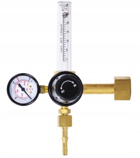 Reduktor ARGON/CO2 1 rotametr mini 0-25l/min(ARR-2