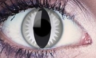 Soczewka Colourvue Crazy Grey Dragon -0,00