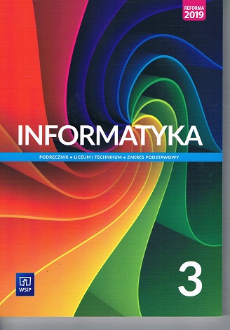 INFORMATYKA 3 PODRĘCZNIK WSIP