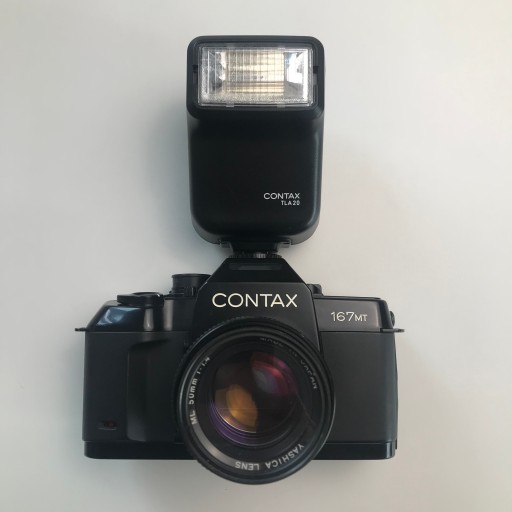 Contax 167 MT + data back d - 7 +TLA 20