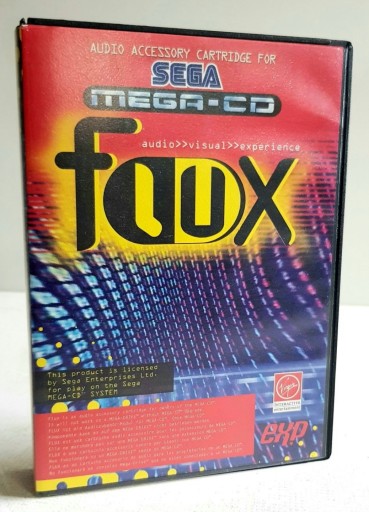 Gra FLUX Audio-Visual-Experience Sega Mega Drive