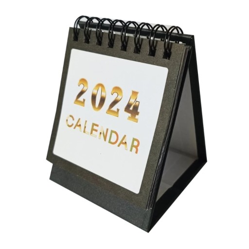 2024 Mini Desk Calendar for Time Management a