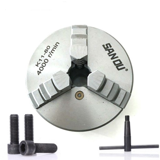 UCHWYT TOKARSKI 3 SZCZĘKOWY 125MM