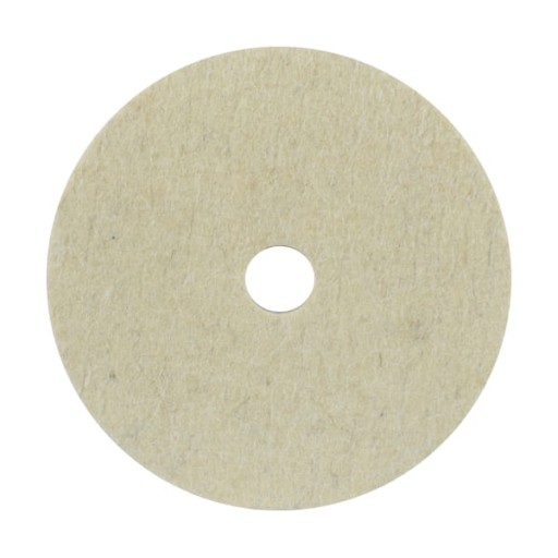 KRĄŻEK KOŁO FILC POLERSKI Z OTWOREM 125/6 mm