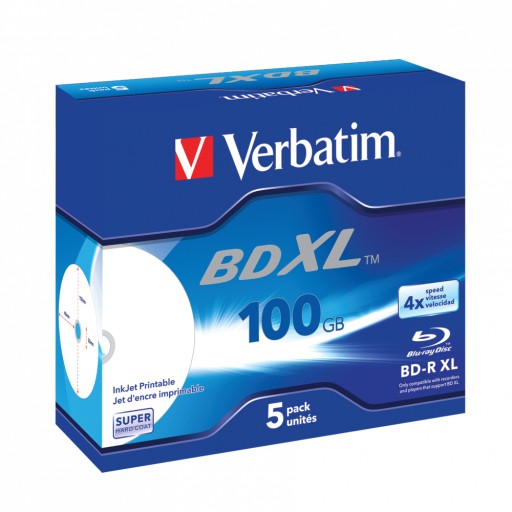 Płyty VERBATIM BLU-RAY BD-R XL 4x 5szt 100GB !