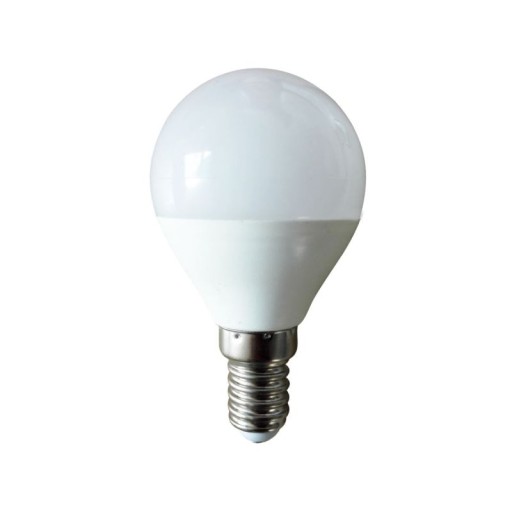 ŻARÓWKA LED KULKA P45 E14 5W = 40W 3000K CIEPŁA