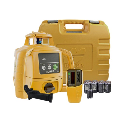 Niwelator laserowy obrotowy rotacyjny Topcon RL-H5B z detektorem wiązki