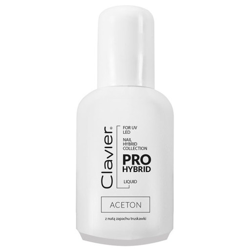 Clavier Aceton Pro Do Usuwania Hybryd Żeli 50 ml