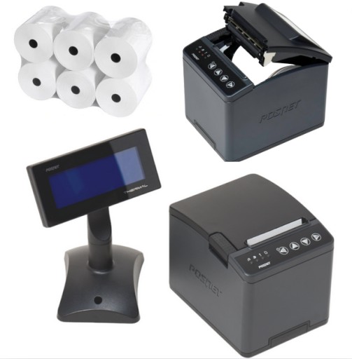 DRUKARKA FISKALNA POSNET THERMAL XL2 ONLINE 80MM ROLKI ZGLOSZENIE FISKAL