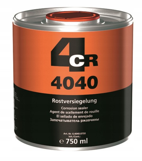 PODKŁAD ANTYKOROZYJNY PODKŁAD IZOLUJĄCY 4CR 4040 750ML
