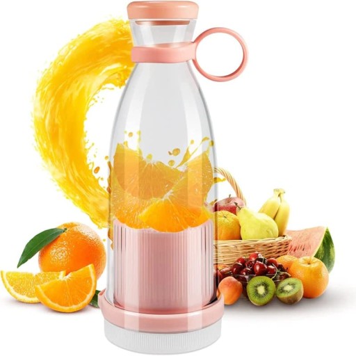 Mały Przenośny Mikser do Owoców Elektryczna, 350ml