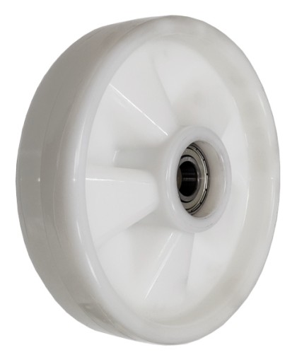 Koło koła poliamid do wózka paletowego paleciaka fi 200mm na oś 20mm - G