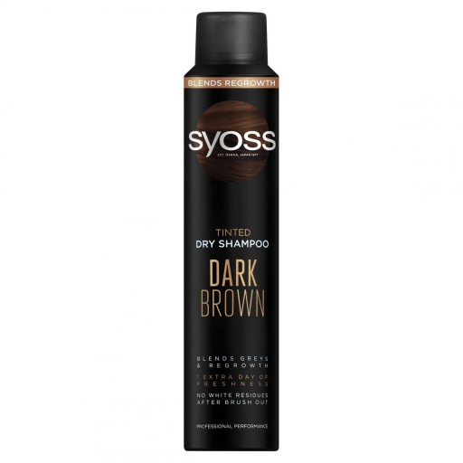SCHWARZKOPF SYOSS SUCHY SZAMPON DO WŁOSÓW DARK BROWN 200 ML