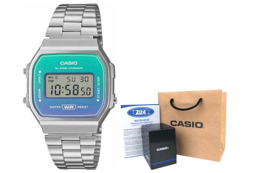 Zegarek Casio A168WER-2AEF hologram