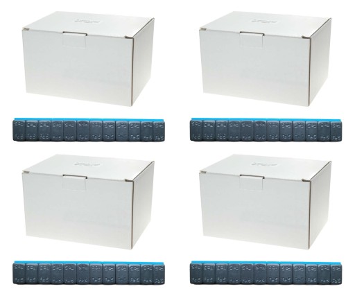 Ciężarki klejone powlekane GRAFIT 400x 24kg premiu
