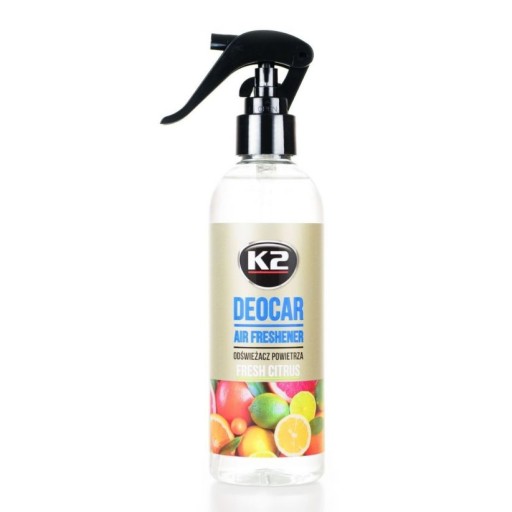 K2 DEOCAR ODŚWIEŻACZ ZAPACH SAMOCHODOWY CITRUS