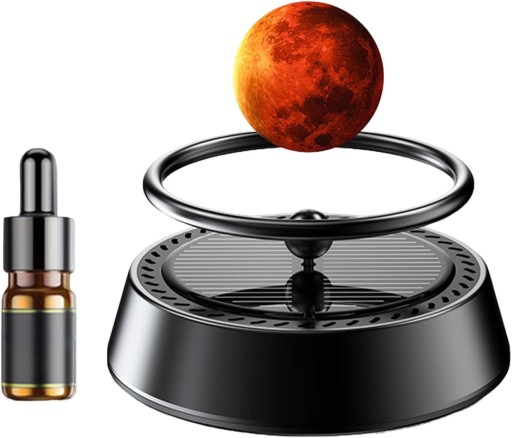 DYFUZOR ZAPACHOWY SAMOCHODOWY ODŚWIEŻACZ SOLARNY WNĘTRZE SAMOCHODU +PERFUMY