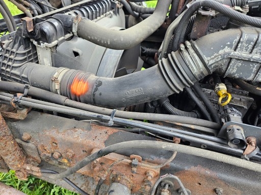 RURA DOLOT POWIETRZA KOLEKTORA CHŁODNICY IVECO EUROCARGO TECTOR 3.9 06-15 r