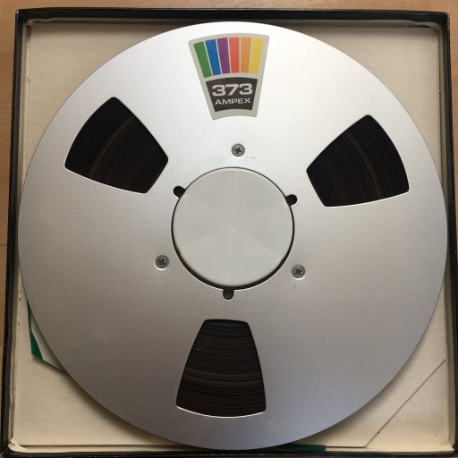 Szpule Ampex 26,5 cm aluminiowa