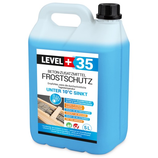 Plastyfikator do Betonu 5L Zimowy -8°C Level+35