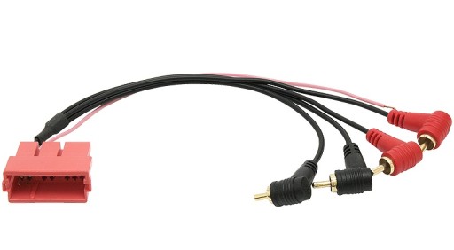 Adapter złącze mini iso Aux OUT AUDI BOSE