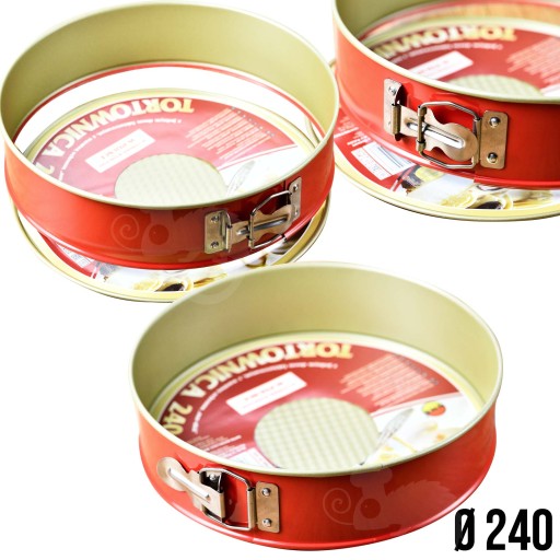 TORTOWNICA ROZPINANA non-stick wyjmowane dno 24 cm