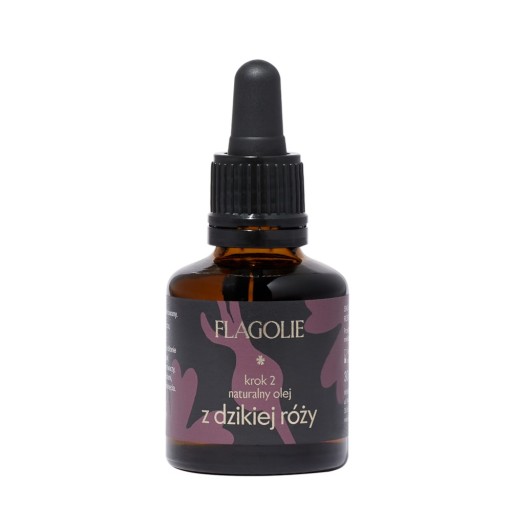 Naturalny olej z dzikiej róży nierafinowany 30ml Flagolie