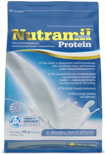 OLIMP Nutramil Complex Protein wysokobiałkowy 700g