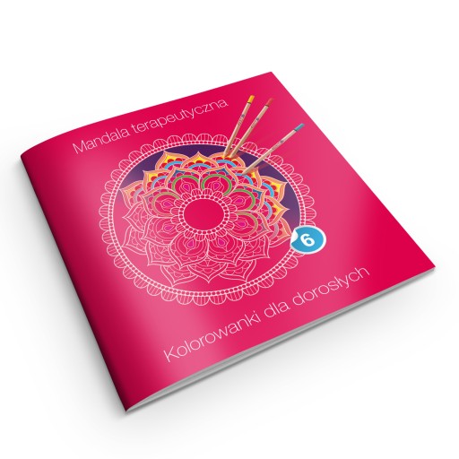 Mandala terapeutyczna 6 kolorowanka dla dorosłych