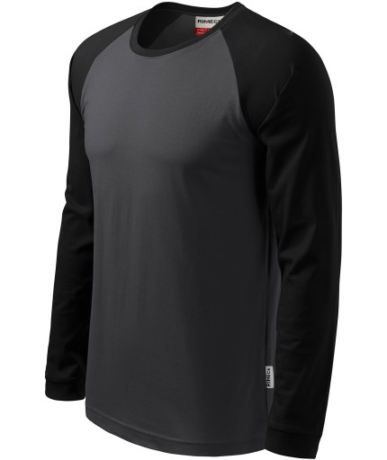 MALFINI RIMECK STREET LS 130 MOCNA SOLIDNA koszulka męska długi rękaw 3XL