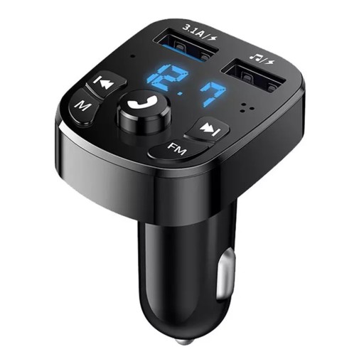 Bluetooth-compatible FM Transmitter Car Player Kit