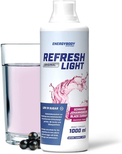 Energybody- napój sportowy REFRESH LIGHT porzeczka