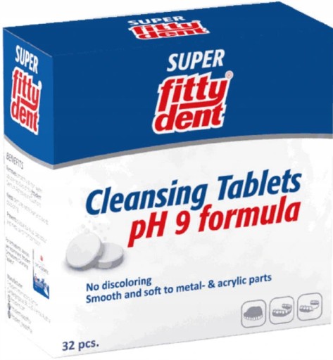 Fittydent Tabletki do czyszczenia protez, aparatów