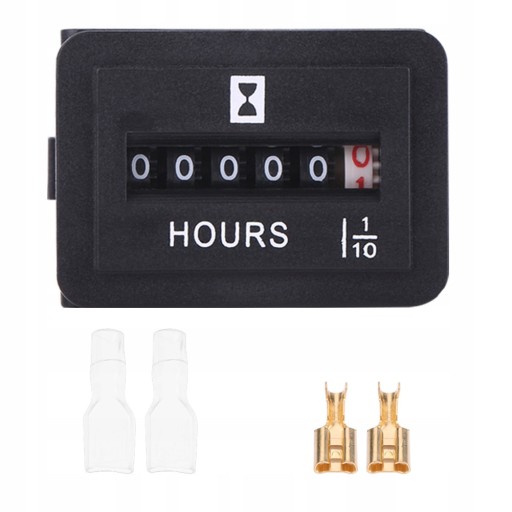 Licznik motogodzin silnika 4cm Wskaźnik godzin