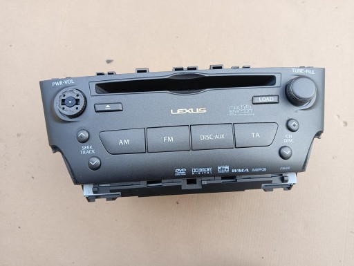 LEXUS IS II 2 RADIO CD MP3 RADIOODTWARZACZ 86120-53420