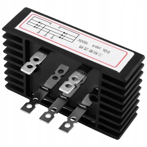2szt Mostek trójfazowy prostowniczy 50A 1200V
