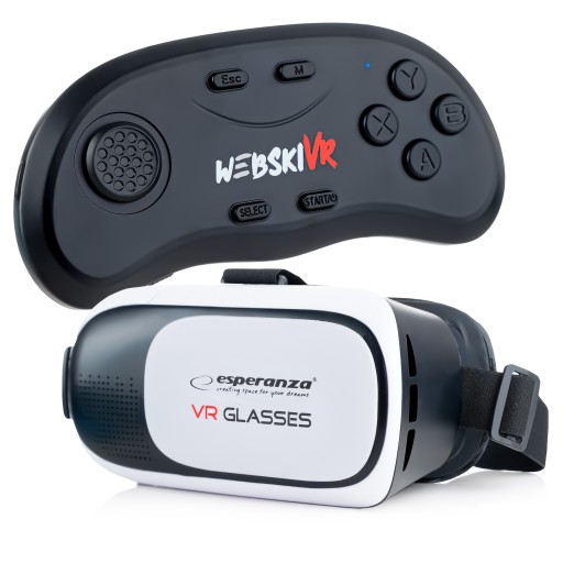 WIRTUALNA RZECZYWISTOŚĆ GOGLE 3D OKULARY VR PILOT