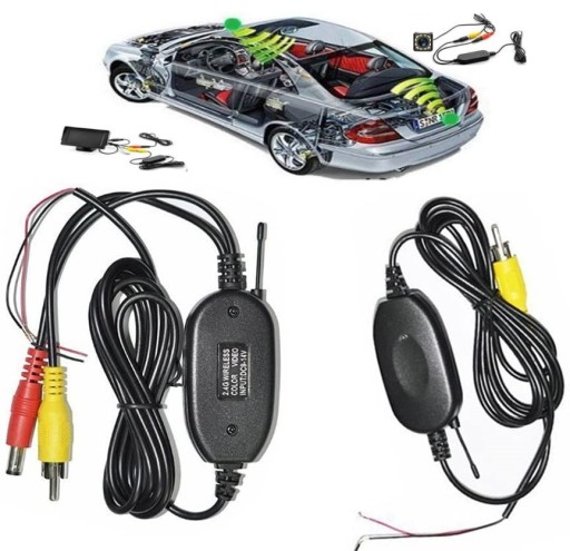 Moduł bezprzewodowy kamer cofania WIFI RCA 12V
