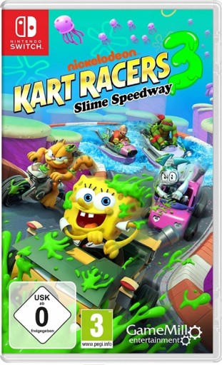 NICKELODEON KART RACERS 3 SLIME SPEEDWAY SWITCH