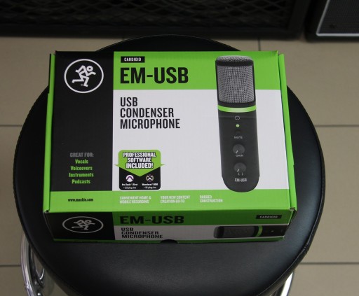MACKIE EM USB mikrofon USB - nowy / ex-demo!