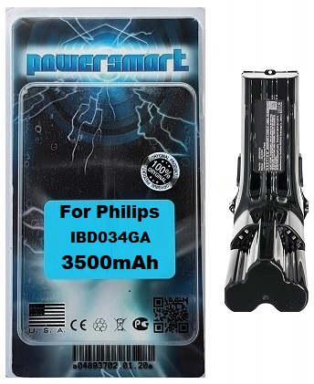 BATERIA IBD034GA IP822 DO PHILIPS FC6903 FC6822 FC6826 XC8045 XC8049 XC8149