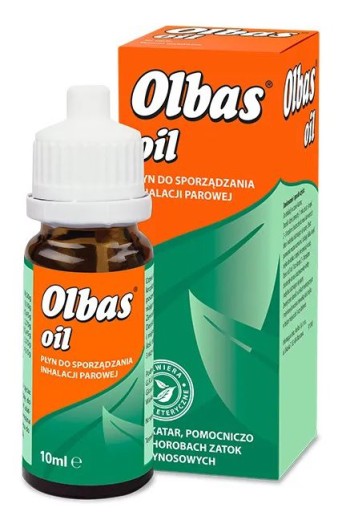 Olbas Oil płyn do inhalacji parowej katar 10 ml