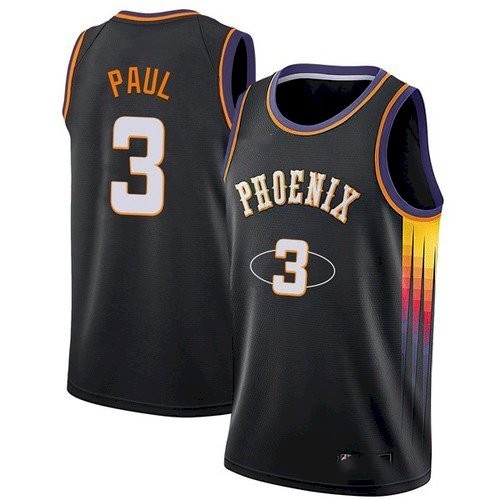 Koszulka nr 3 Chris Paul Black City Edition Swingman 2020-21, XL