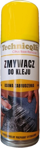 ZMYWACZ DO NAKLEJEK ETYKIET KLEJU TECHNICQLL 200ML