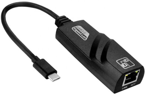 ADAPTER USB-C LAN ETHERNET RJ45 GIGABIT 1000 Mbps