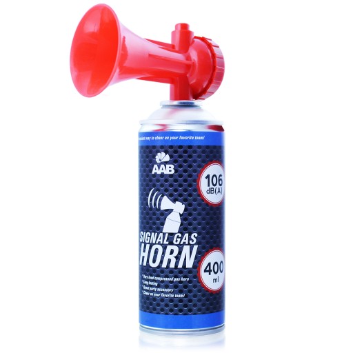 AABCOOLING TRĄBKA-KIBICA NA POWIETRZE FANFARA 400ml 106dB MA MECZ SYGNAŁ