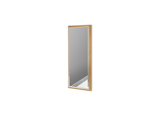 Fazowane lustro w złotej ramie 65x95 cm 12F-390